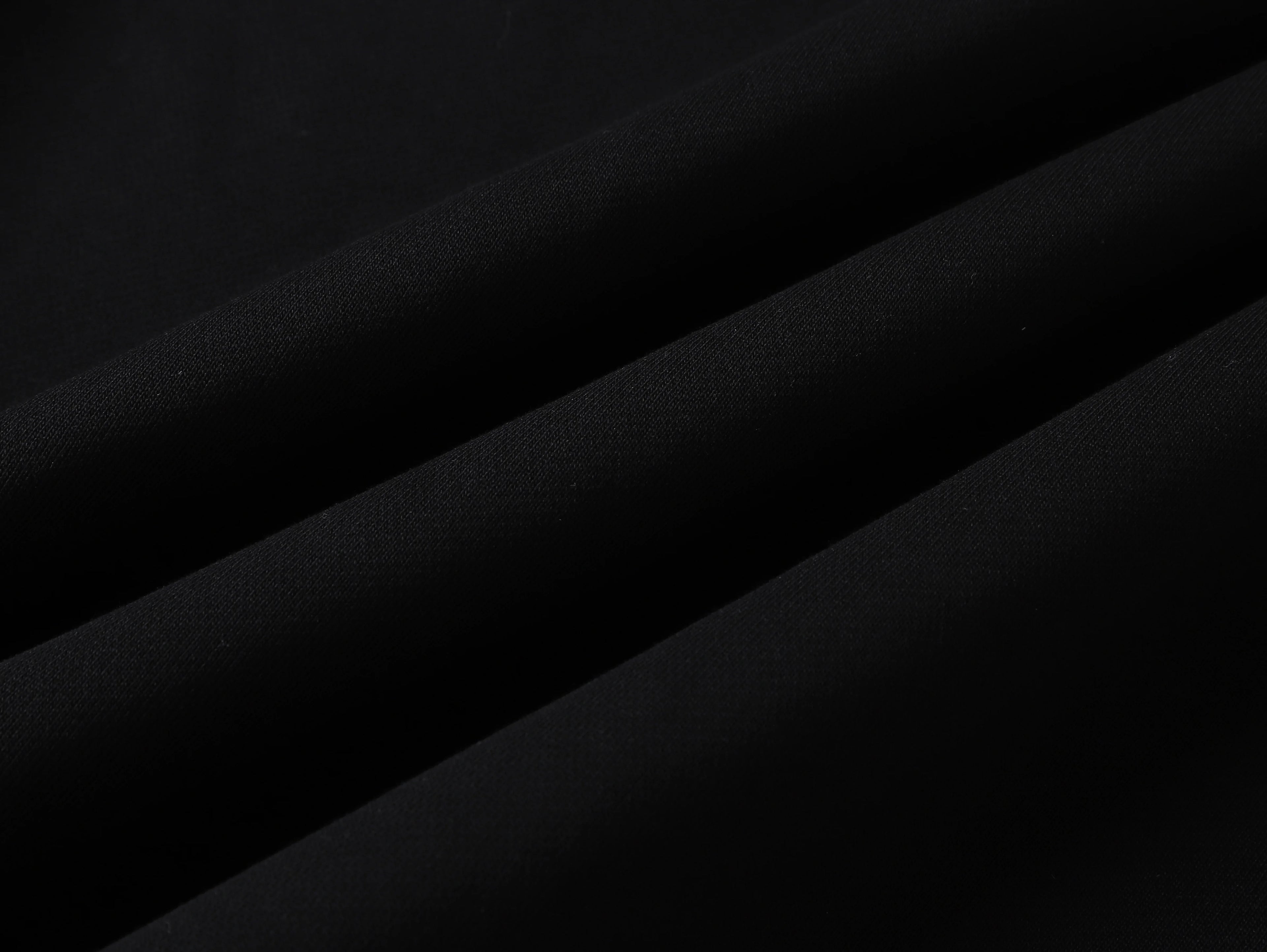 Clouded Quarter-Zip Black