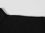 Clouded Quarter-Zip Black