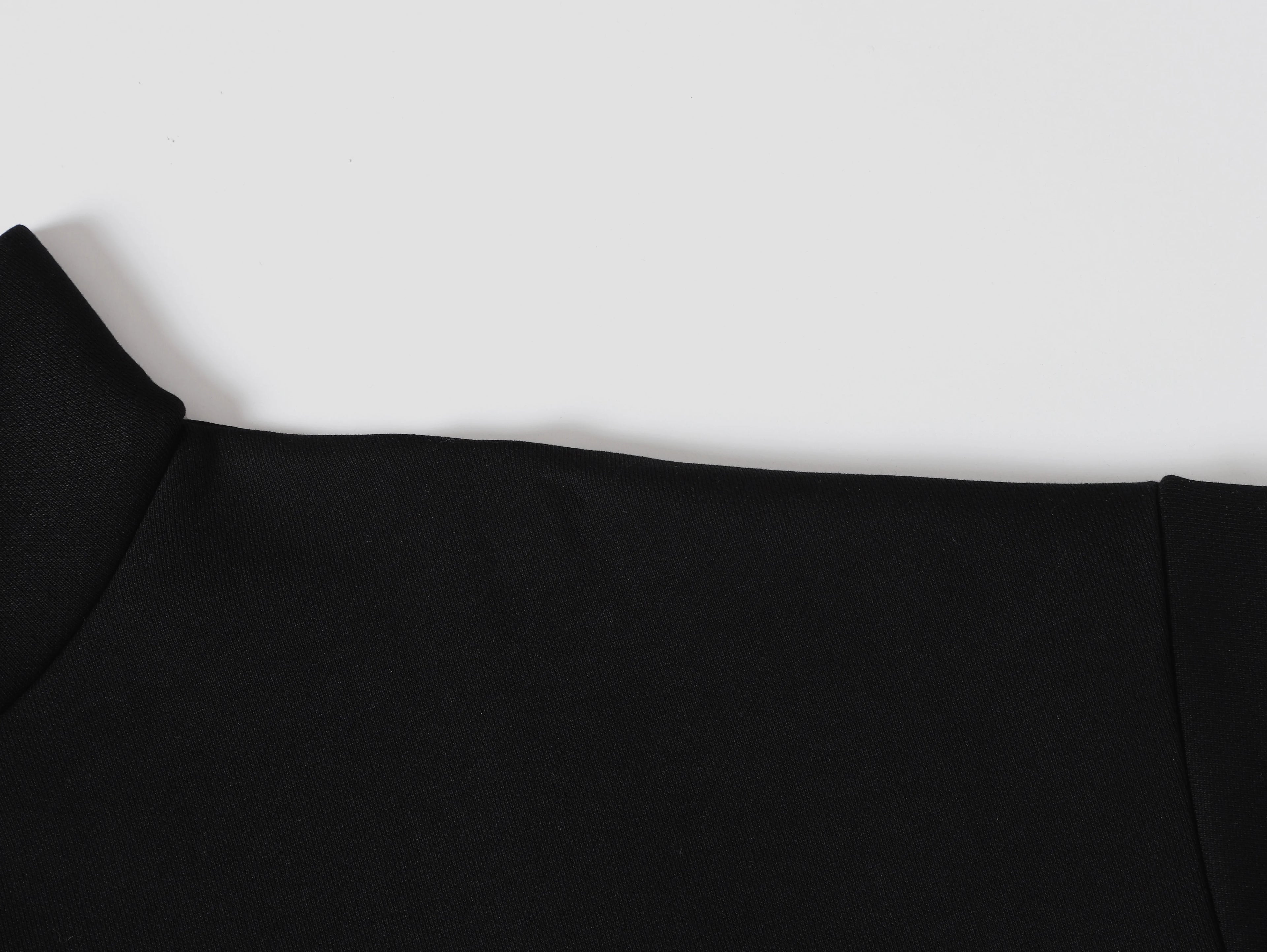 Clouded Quarter-Zip Black