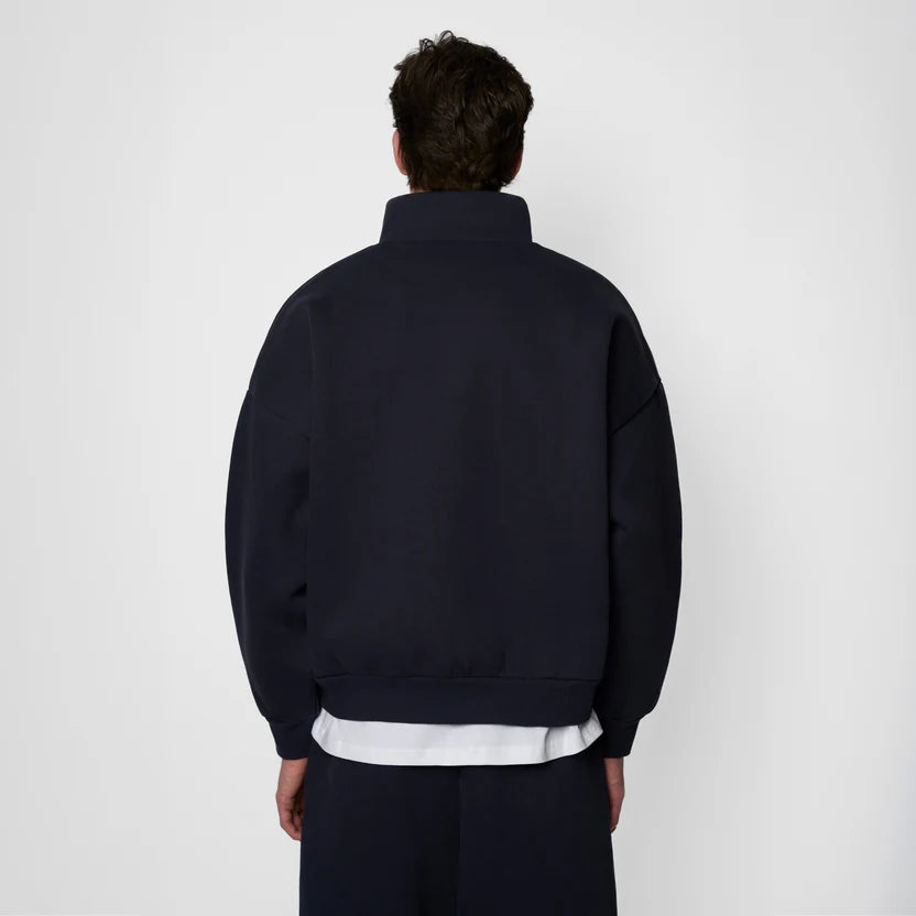 Clouded Quarter-Zip Gray