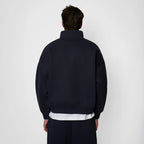 Clouded Quarter-Zip Gray