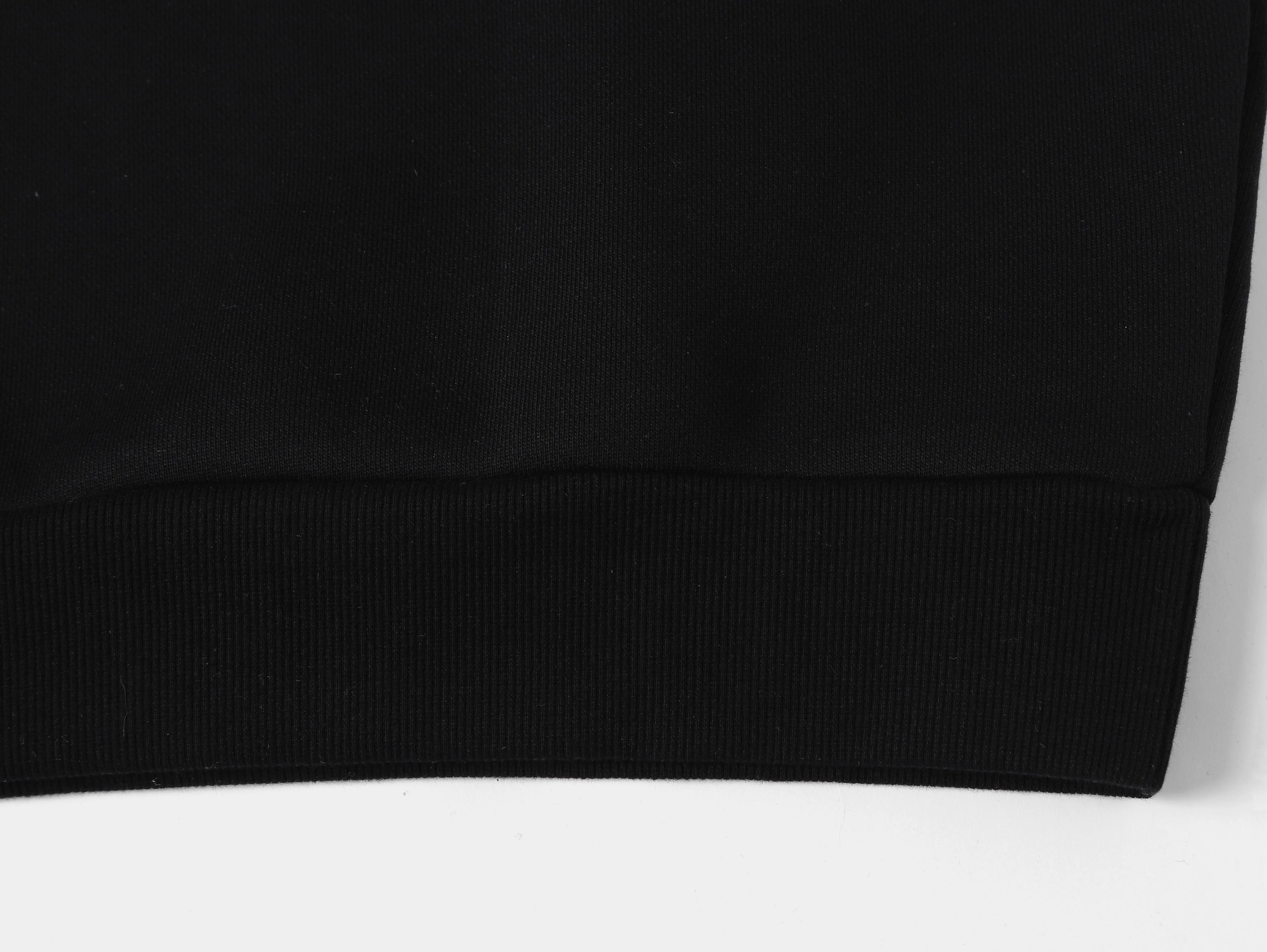 Clouded Quarter-Zip Black