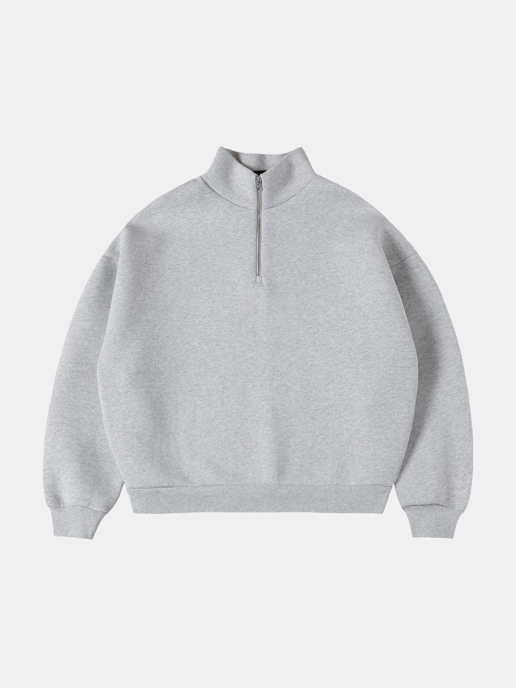 Clouded Quarter-Zip Gray