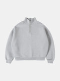 Clouded Quarter-Zip Gray
